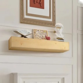 VEVOR schouwmantel, 152 x 20 x 15 cm, draagvermogen van 23 kg, schouwmantel van natuurlijk hout voor boven de open haard, zwevende boerderijplank voor wandmontage, handgemaakte schouwmantel van hout voor wanddecoratie, rustiek natuurlijk hout
