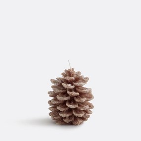 Waskaars, dennenappelvorm, H9,5 cm, Caspar