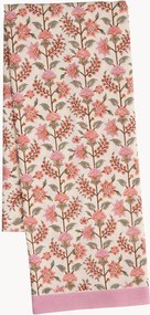 Handgemaakt tafelkleed Melon met bloemmotief