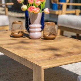 Garden Impressions Ariane loungetafel 125x65xH35 cm - light teak look