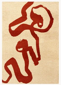 Laagpolig vloerkleed Ribbon