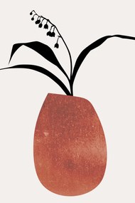 Ilustratie Flowerpot, Kubistika, (26.7 x 40 cm)