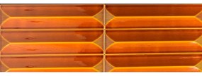 Terre d'Azur Colina 7.5x30cm oranje glans