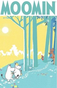 Poster Moomins - Forest