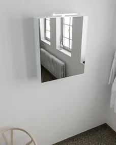 Mondiaz Cubb spiegelkast 50x70x16cm kleur clay met 1 deur
