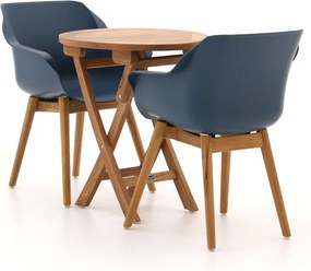 Bistro- en balkonset Hartman | 2 personen | Tuinset teakhout | 3-delig | Kees Smit Tuinmeubelen