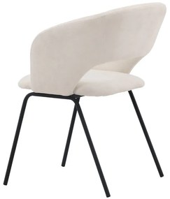 Jörn Eetkamerstoel - Hanna - Ivoor - Linnen - Jörn