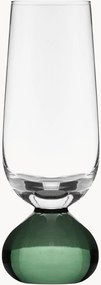 Handgemaakte kristallen champagneglazen Zephyr, 2-delig