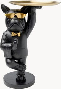 Bijzettafel Cool Bulldog met rond tafelblad
