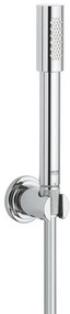 GROHE Sena Handdouchset - 1 straalsoort - staaf - met houder - gladde slang - 150cm - chroom 28348000