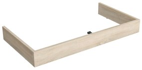 Muebles plint voor badkamermeubel 80cm eiken licht