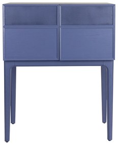 Zuiver June Paarse Design Kast Op Hoge Poten - 80x45x100cm.
