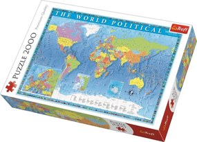 Puzzel Political Map of the World