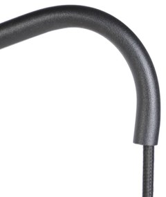 Retro wandlamp goud/messing met kap - Demi