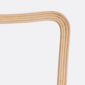 Spiegel in rotan 87x 59 cm, Sakhara