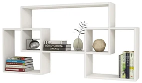 Homemania Wandschap Bello 150x22x75 cm wit