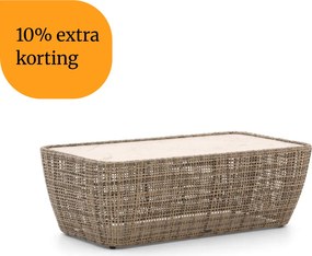 + 10% kassakorting | Loungetafel Intenso | Rechthoekig | Tuintafel Sintered stone | 130x65cm | Kees Smit Tuinmeubelen