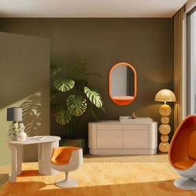 Beige Retro Bureau - 120 X 50cm.