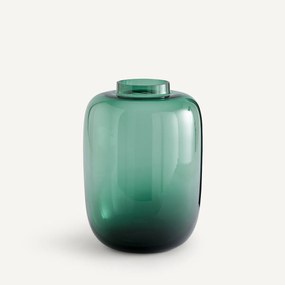 Vaas in gekleurd glas, Agata