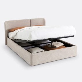 Kofferbed met ophefbare lattenbodem, Molona