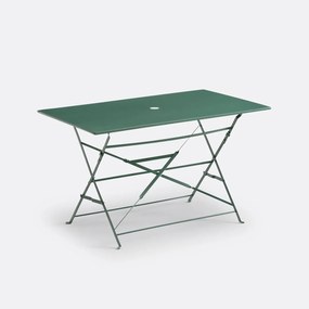 Rechthoekige plooibare tafel, metaal, Ozevan