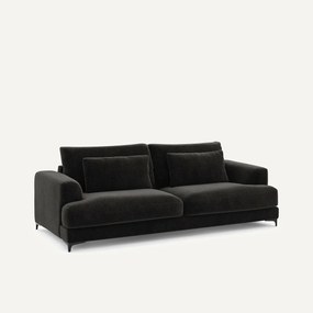 4-zits slaapbank fluweel chenille, Marsile