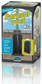 Platinum Challenger Premium T1 3.5x3.5 m - Faded Black met ingraafvoet en hoes