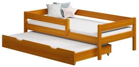 Peuter Els Eenpersoonsbed met onderschuifbed - Mateo For Kids Children Toddler Junior 5056231763141 Children's Beds Home, 200x90, 12 cm latex met hoge