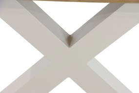 Dining Tuintafel  180 x 100 cm Aluminium/teak Taupe Cardiff