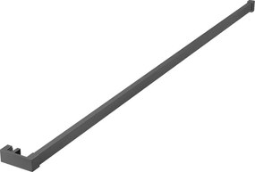 Mexen handdoekreling voor douchewand, gunmetal - 800-06-95