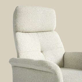 Beige Relaxfauteuil Elektrisch
