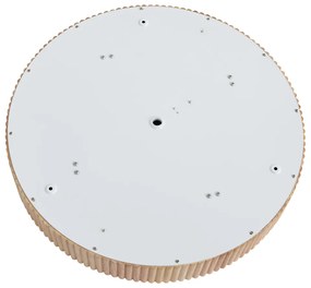 Japandi plafondlamp hout 50cm 4-lichts - Lyra