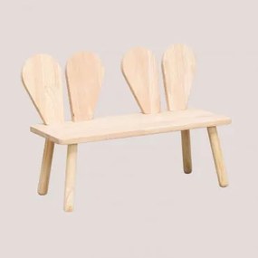 Bank In Hout Buny Style Kids Natuurlijk Hout - Sklum