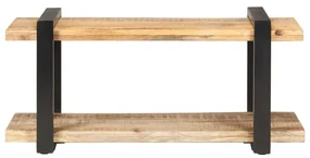 vidaXL Tv-meubel 90x40x40 cm ruw mangohout