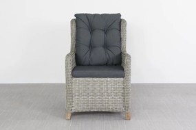 Torino paloma grijs/Rome grey 170 cm. tuinset - 5-delig