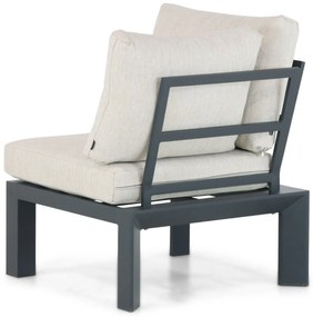 Loungeset 5 personen Aluminium Grijs Lifestyle Garden Furniture Navarra