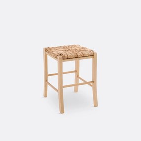 Landelijke kruk in massief beukenhout, Perrine