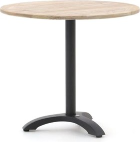 + 15% kassakorting | Tuin eettafel Bellagio | Rond | Tuintafel Teakhout | Ø85cm | 2 personen | Kees Smit Tuinmeubelen