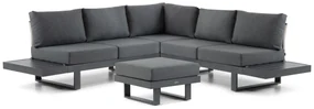 Hoek loungeset 5 personen Aluminium Grijs Lifestyle Garden Furniture Lorenzo