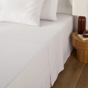 Effen plat laken in gewassen katoen, Scenario