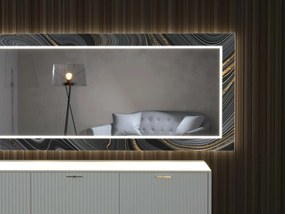 LED spiegel met decor D16