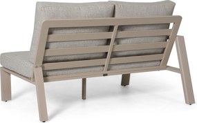 Hoek loungeset 6 personen Aluminium Zand/Beige  Lifestyle Garden Furniture Melone