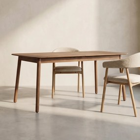 Zuiver Glimps Walnut Walnoot Eettafel Uitschuifbaar 180-240