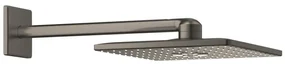 GROHE Rainshower SmartActive 310 Cube Hoofddouche - 31x31cm - 2 straalsoorten - wandarm 43cm - geborsteld hard graphite 26479al0