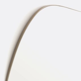 Organische vorm spiegel, lengte 88,9 cm, hoogte 74,6 cm, ORNICA