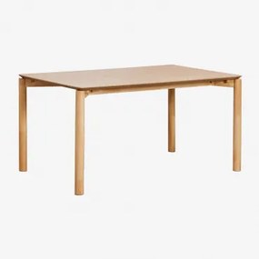 Eettafel In Mdf Munden Eikenhout & 150 X 90 Cm - Sklum