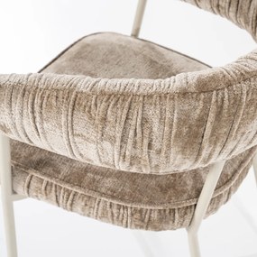 Eleonora Lizzy Barkruk Klassiek Design Taupe