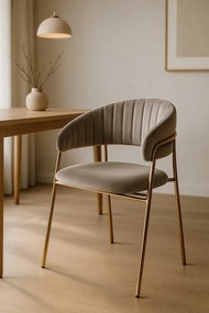 Moniel Foud Fluwelen Stoel