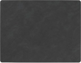 Vierkante leren placemats Nupo, 2-delig