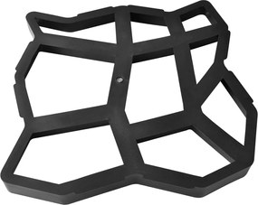 vidaXL Mal voor tuinpad 42 x 42 x 4 cm set van 2